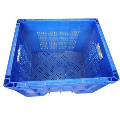 Light Weight Strong And Weather Resistant Plastic Crate Blue Colour, Weight 6 Months Hardness: Rigid