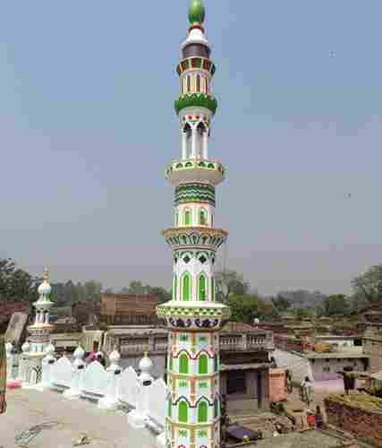 Ready Made 20 Foot Long RCC Masjid Minar for Mosque Construction