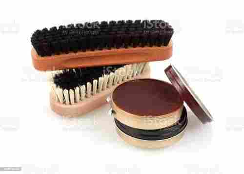 Soft Bristle Shoe Polishing Brush Available With Black And Brown