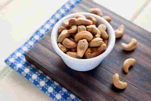 Dried Light Brown Roasted Cashew Nuts For Food, Snacks And Sweets