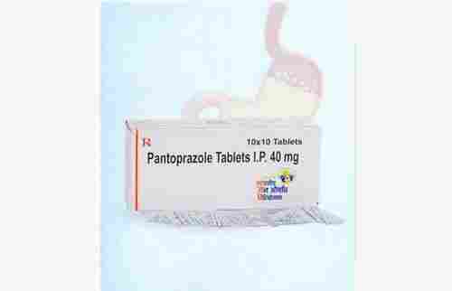 Pantoprazole Tablets I.P.40mg, Pack Of 10 Tablets For Treatment of Damage From Gastroesophageal Reflux Disease