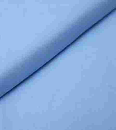 Fading and Shrinkage Free Sky Blue Plain Cotton Silk Fabric for Dress Materials