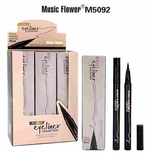 Music Flower Cosmetics Cool Black Liquid Eyeliner Pen