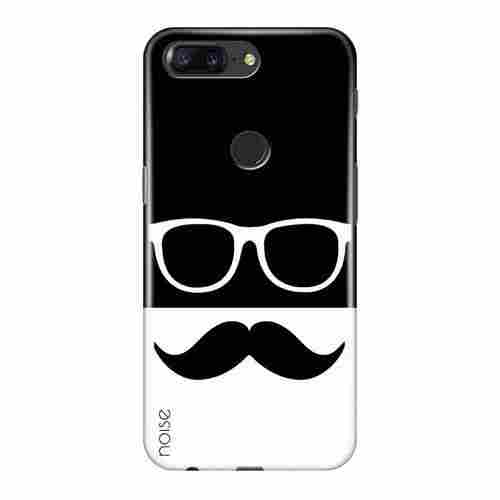 Plastic Body Protect Your Phone Cool Designed Mobile Back Cover (Black & White)
