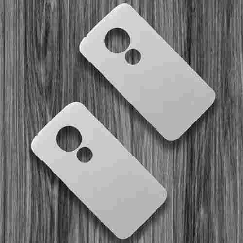 Premium-Quality Cases Plastic And Silicone Smartphone Mobile Cover (White)