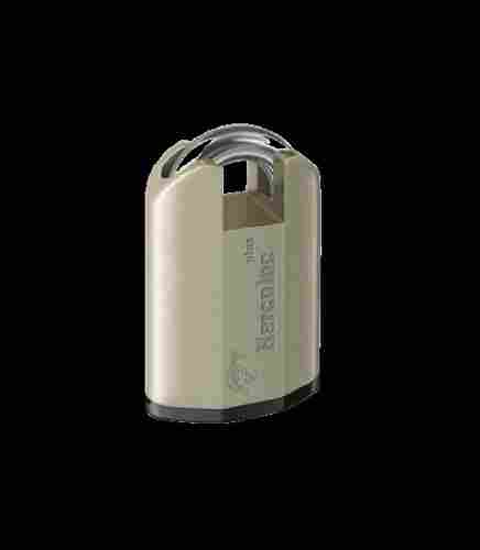 Silver Color 12mm Hardened Brass Stainless Steel Padlock For Home, Office