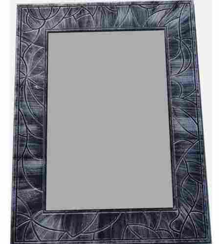 Polished Rectangular Stylish Blue Wall Glass Mirror Frame For Home And Hotel