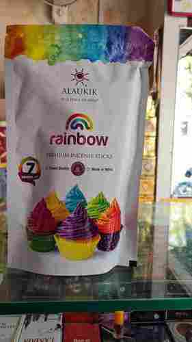 Zipper Close Alaukik Rainbow Premium Fragrance Incense Sticks For Puja And Meditation