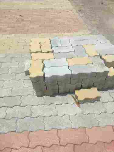 Crack Resistance Concrete Zigzag Interlocking Paver Block Tiles (250X125 Mm)