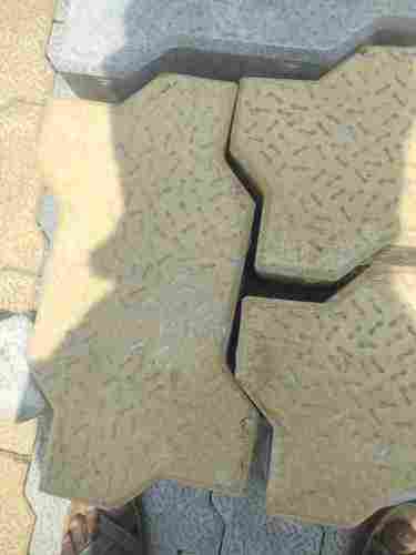 Eco Friendly Crack Resistance Zigzag Interlocking Cement Paver Block Tiles (40-70 Mm)
