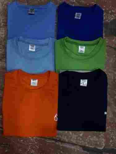 Look Great And Feel Comfortable Men's Plain Cotton T Shirts Short Sleeves