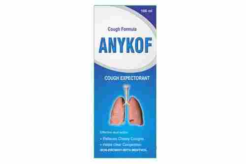 Anycof Bromhexine, Ammonium Chloride And Menthol Cough Syrup, 100 ML