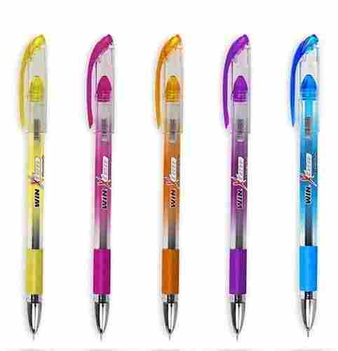 Smooth And Long Lasting Blue Ball Pen For Students With Comfortable Rubber Grip 