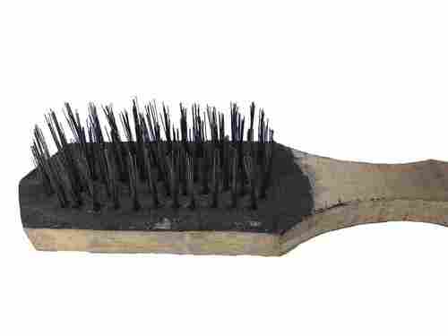 15 Mm Thickness Iron Wire Brush With Wooden Handle