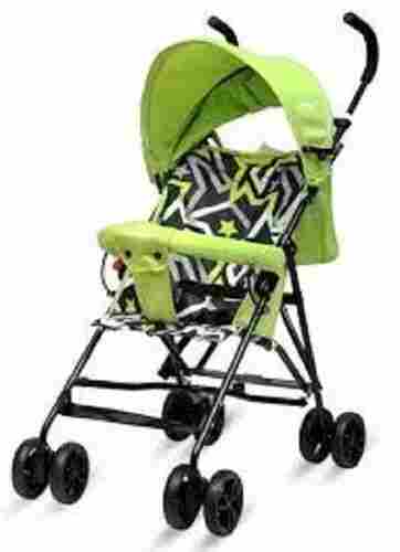 Green And Black Heavy-Duty Aluminum And Steel Foldable Baby Prams 