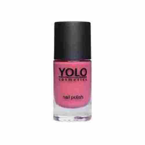 Long-Lasting And High Coverage Yolo Ladies Pink Nail Polish For Polish Fingernails And Toenails