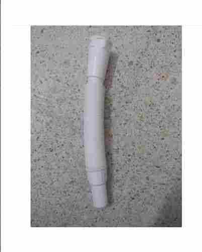 Upvc 1 Inch Round Shape White Flexible Waste Pipe Flexible And Long Lifespan