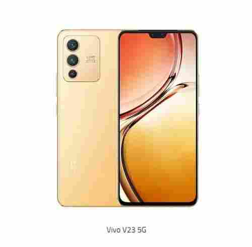 Vivo V23 5g Mobile Phone with 4200mAh Battery Capacity, 8GB RAM, 128GB Storage & Sunshine Gold