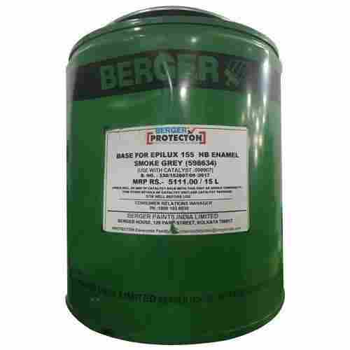 Berger Black Industrial Paints, Easy To Apply And Blend, Green Color