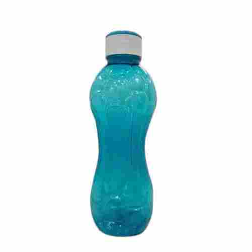 Blue Color Plastic Water Bottle With Narrow Flip Top And Light Weigh, Durable
