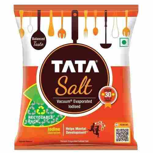 Good Quality Vaccum Evaporated Iodized Tata Salt Helps Mental Development 1 Kg 