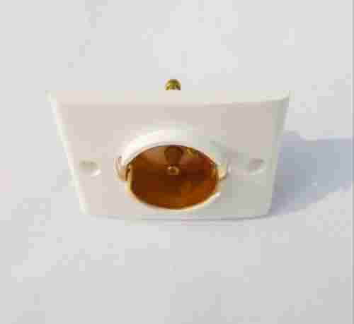 Light Weight Energy Efficient White Round Electrical Socket Light Bulb Holder