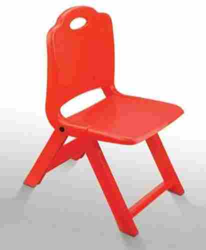 Red Foldable Plastic Baby Chair For Upto 5 Years Kids