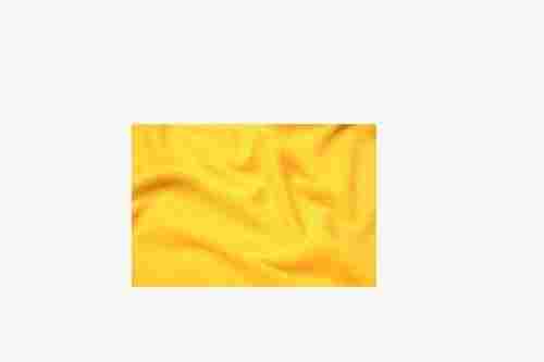 Unstitched Yellow Color Polyester Fabric For Ladies Suit, Weight 100 Gsm