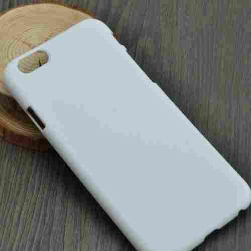 Solid Strong Scratch Proof Matt Finish White Plastic Sublimation Plain Mobile Cover