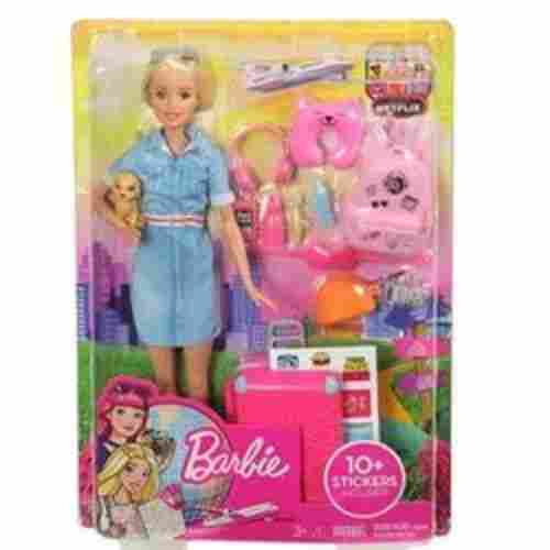 Appealing Look Lightweight Smooth Texture Fluffy And Soft Barbie Girl Dolls Toy