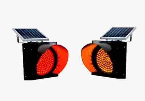 Low Maintenance One Way Traffic Signal Light Solar Blinkers For Roads, Highway