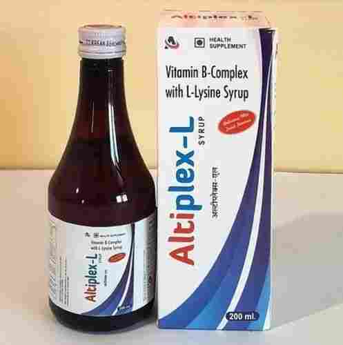 Altiplex-L Vitamin B-Complex With L-Lysine Syrup For Hospital,Clinical