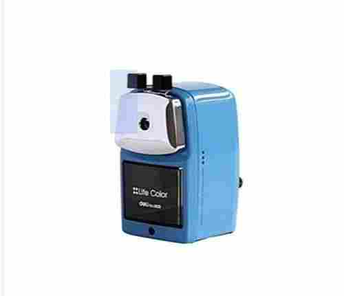 Plastic Material Single Pencil Sharpener With Replaceable Cutters