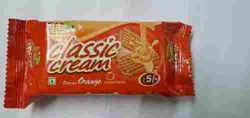Classic Orange Cream Biscuits And Tasty Crispy & Crunchy Delicious Flavor Hunger Bite