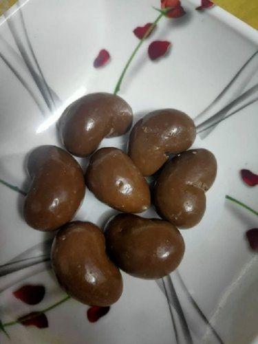 Brown Delicious And Mouthwatering Sweet Taste Dark Chocolate Coated Cashew Nuts