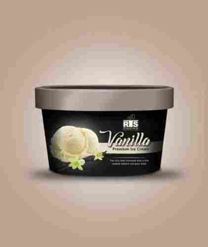 100% Fresh And Eggless Vanilla Ice Cream For Restaurant, Office, Pantry
