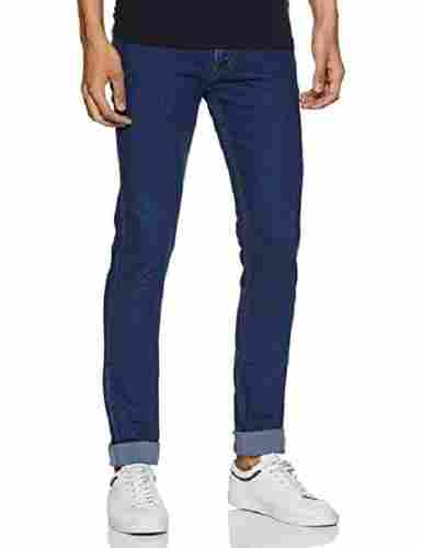 Men's Casual And Formal Wear Slim Fit And Stretchable Blue Jeans