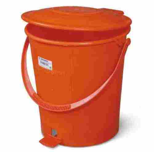 Plastic Red Pedal Dustbin Hospital Colors 11-15 Liters 22 X 22 X 30 Cms