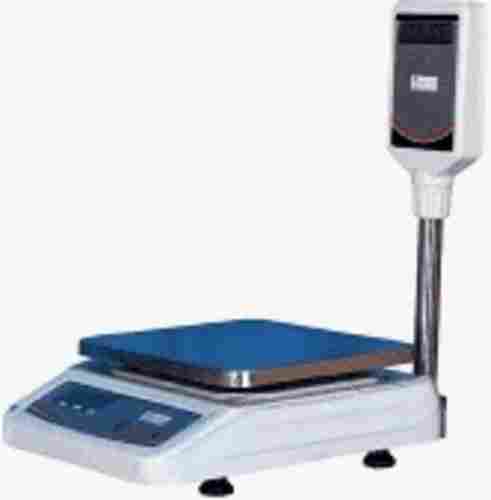 Silver And Blue Color Mild Steel Led Display Weighing Scale