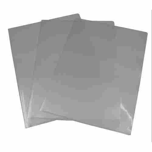 Light Weight, Easy to Carry and Use Grey 2-3mm Rectangular Plastic Folder Covers 