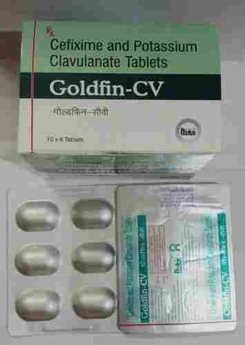 Cefixime and Potassium Calvulanate Goldfin CV Tablets