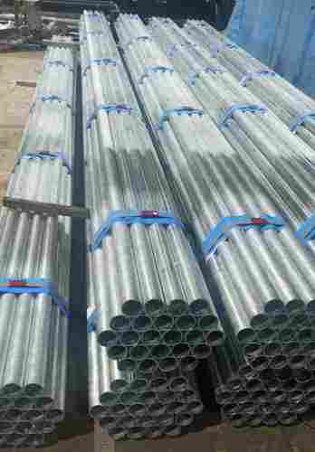 Mild Steel Erw Galvanized Pipes, 50mm, 9 Meter Unit Pipe Length, 5 Inch