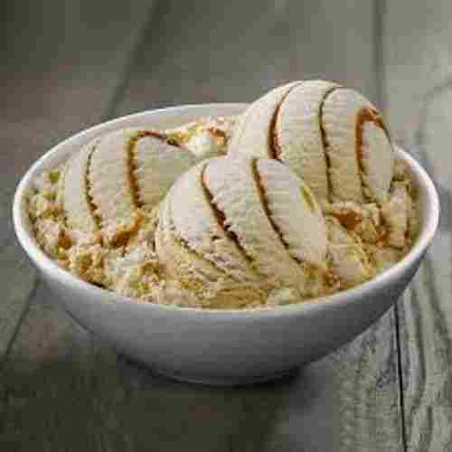 Creamy And Soft Textured Elegantly Delicious Fresh And Creamy Butterscotch Ice Cream