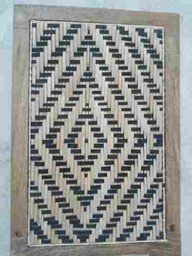 Easy To Wipe Clean Home Decor Rectangular Natural Bamboo Window Mats