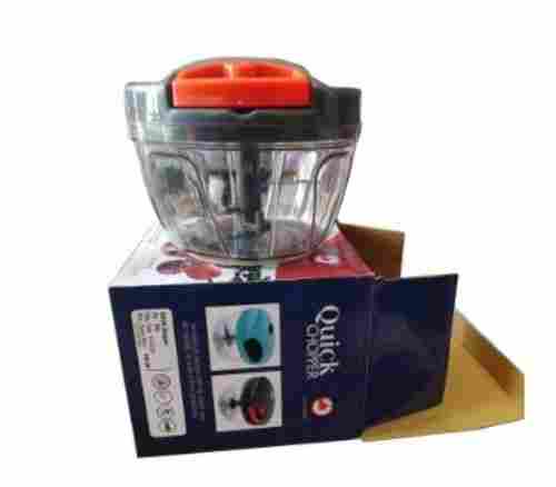 Good Quality Black Stainless Steel And Plastic Mini Food Chopper For Kitchen 