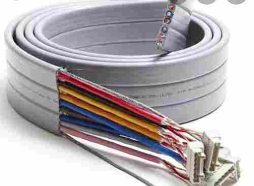 White Flat Elevator Cable 1000 Feet Elevator Cable High Build Quality and Durable