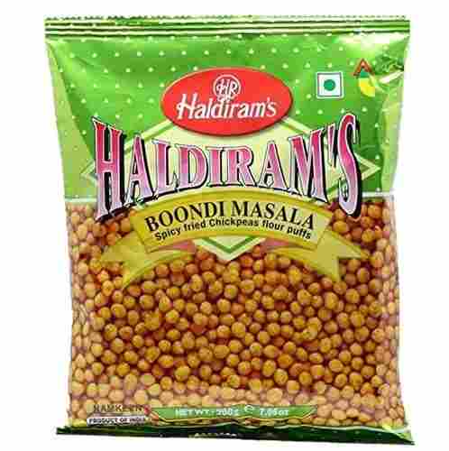 100 Percent Fresh And Pure Haldiram'S Boondi Plain Pack Of 220 Gm Specialty For Vegetarians