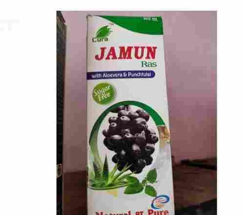 500ml 100% Pure And Natural Jamun Ras With Aloe Vera And Panchtulsi Sugar Free Syrup 