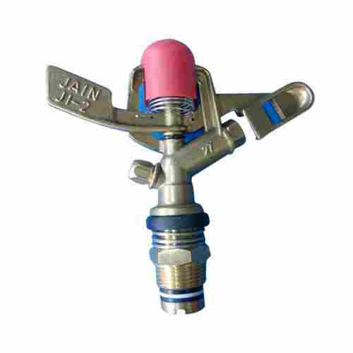 Brass Impact Garden Automatic Rotating Sprinkler With Nozzle