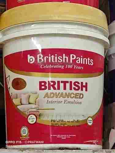 British Advanced Emulsion Smooth Wall Finish Paint, Pack Of 1 Liter